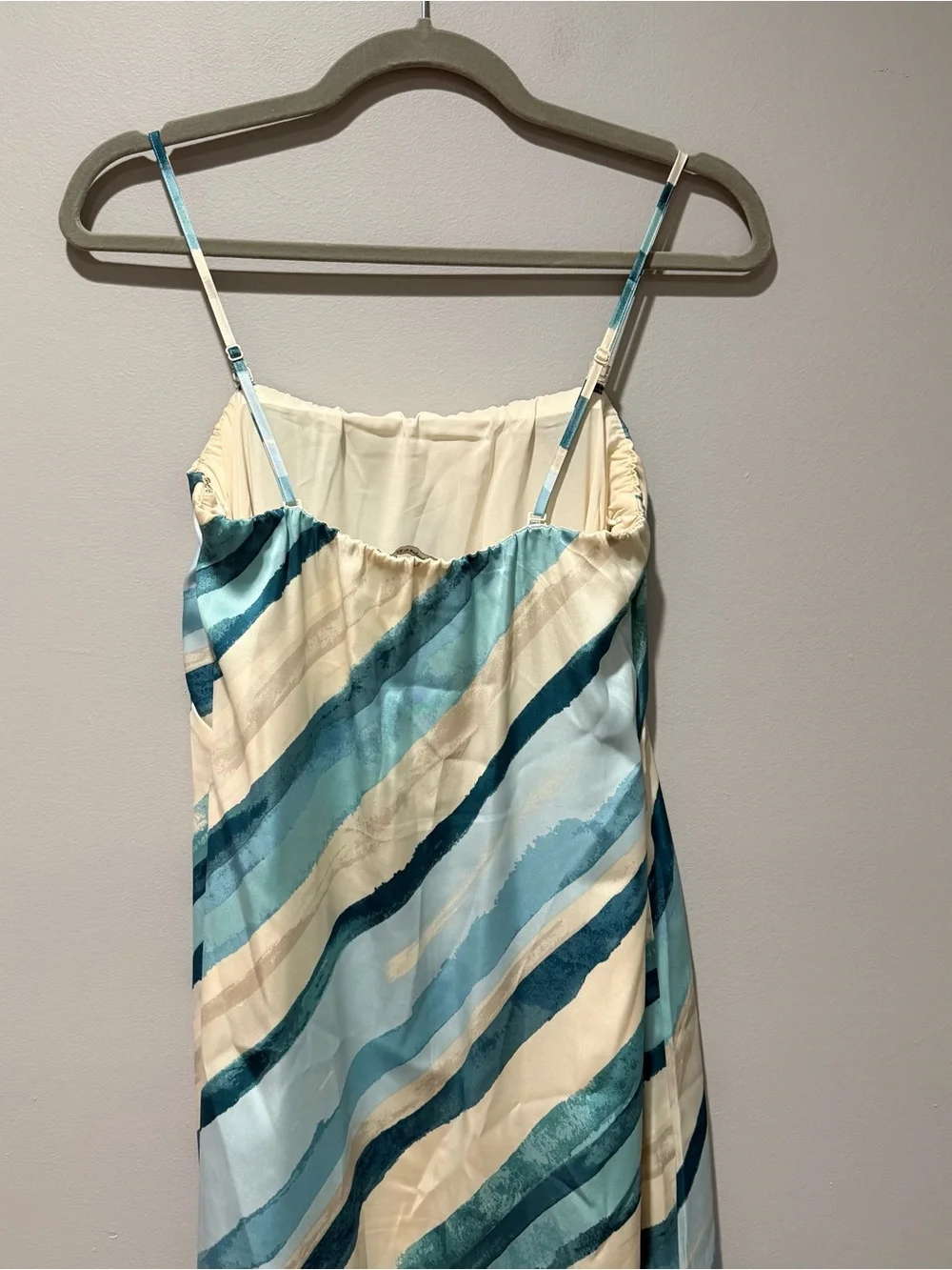 Abercrombie & Fitch Julia Strapless Slip Maxi Dress